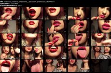 Giantess Deeane and Gloria Eaten by giantesses