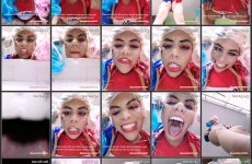 Giantess Débora - Giganta Vore Harley Quinn Shrims the Joker