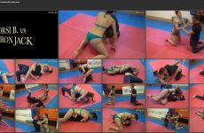 Angry Girls Orsi B. vs Iron Jack Mixed Wrestling