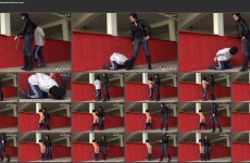 German Mistresses Humiliation in the factory