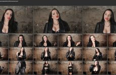 Goddess Alexandra Snow starring in video Leather Experiment