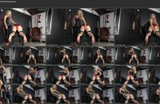 Mistress Courtney Bare Hand and OTK Spanking
