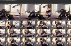 OBEY ANGELINA Male Insertions Female Fisting SISSY BITCH ENJOYS FUCKING MACHINE
