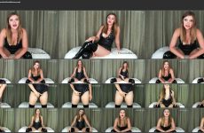 Princess Kaelin starring in video A facial for sissy