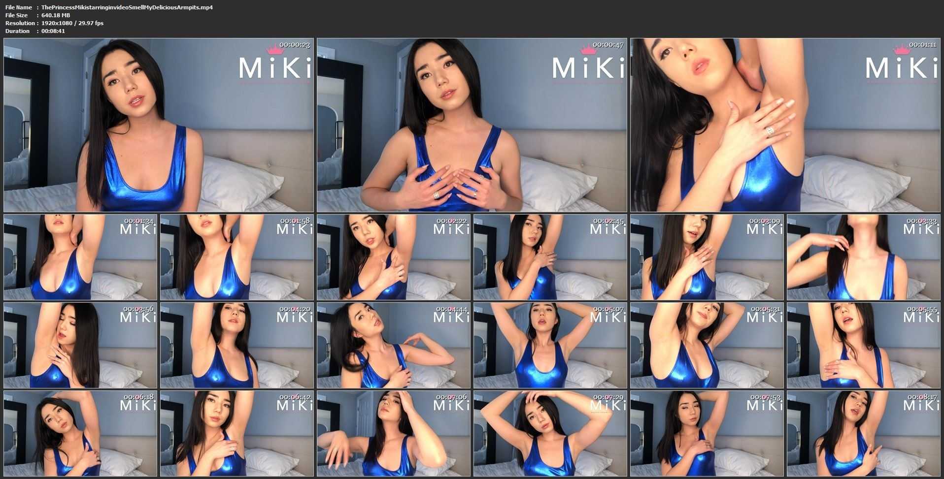 The Princess Miki starring in video Smell My Delicious Armpits