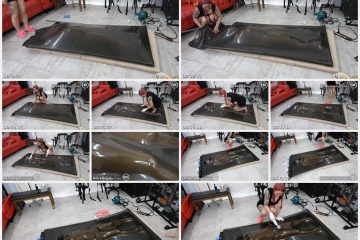 Hinako Bondage Clinic Girls First Time Vacuum Bed Experience