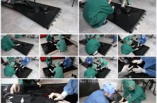 Hinako House of Bondage Medical Fetish HBC X Anal Friends Latex Vacuum Bed Treatment