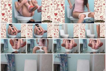 Liquid acidity crap with fart in mouth of a toilet slave - Fboom - Amateurs