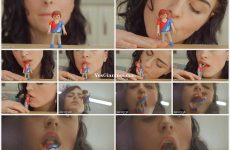 Molly Darling - Giantess Teases Small Man - Vore Fetish