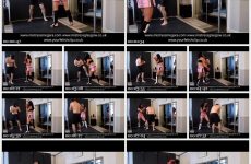 Glasgow Mistress Megara Furie WORKOUT Muay Thai Sparring Round