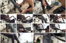 GERALD HRFAN Beautiful Pair Or Punishment Boots