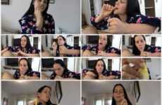 Anna Sky - Beautiful giantess anna eats you