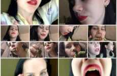 Anna Sky - giant woman wants eat little man