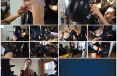 Bondage Liberation Rubber Ass Fucking. Starring Elise Graves