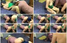 Cuckold Hubby Pegging Bisexual Couple Creampie Eating Cum Sharing