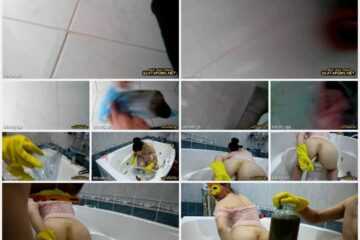 22 December 2022- Fecal bath Part 1 with WCwife Enema - Amateurs
