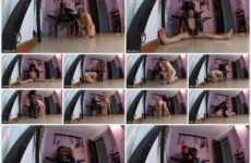 Goddess Andreea Strapon fucking and enema