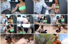 Kink Lexa Taken and Pegged in the Desert