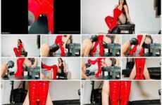 Alexxa Von Hell The humping looser red boots domination