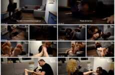 Czech Soles Begging at Dark Ladys feet for his life