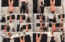 D L FEMDOM PRODUCTIONS Inverted for the Whip. Starring Domina Liza