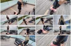 Femdom For Fun Hard floor and boots trampling together. Starring Goddess K