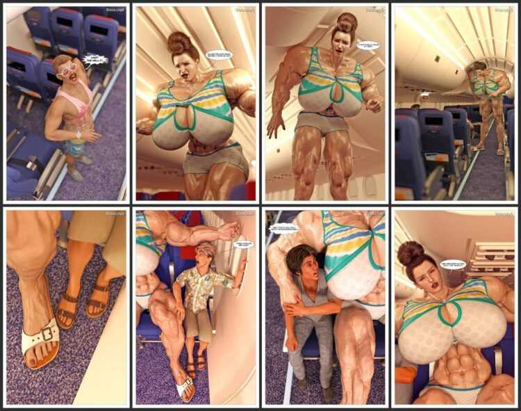 GiantPoser - Victoria's First Flight