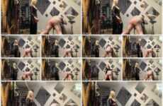 Lady Dark Angel UK Full Clip Of My Slave Taking Strokes Watch Him Jump And Move