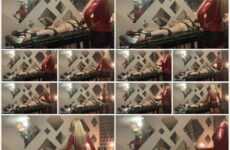 Lady Dark Angel UK One of the cane clips from yesterdays session