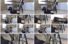 Mistress Natasha Act of licking shoes and feet. Starring Adelina Sapphire