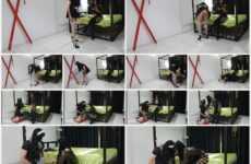 Queen Kali Rain Part of my slave being feminized and cleaning my play room