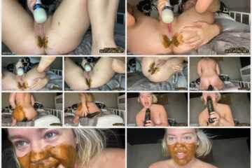 10 March 2023- Poop smears datm dirty anal with Foxness - Amateurs