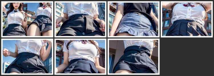 Yasu-tsuyokute - High school girl
