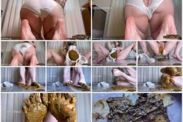 11 April 2023- sophiasprinkle – Panty Explosion MESSY Feet Smear - Amateurs