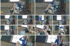 Brat Princess young feet mistress Male Used as Shoe and Foot Cleaner. Starring Ava