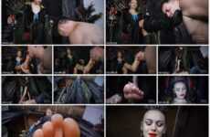 Bratty Foot Girls foot femdom domination Queen of Darkness SFX. Starring Naomi Swann