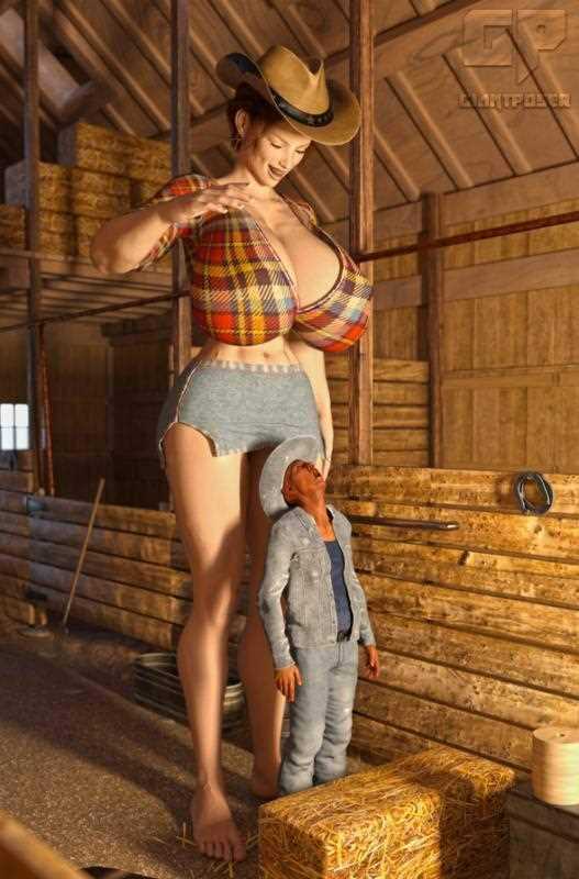 GiantPoser - Tall Farm Girl