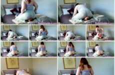 Pastel Goddess femdom face sitting Slave Suffers Under Big Farting Ass