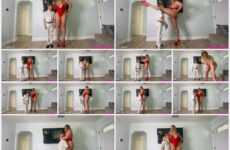 Tall Goddess Gia humiliation male slave Amazon Meets Tiny Captain
