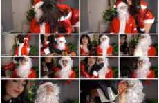 Yes Ms Talia chastity humiliation video Skinny Santa Wet Messy Feeding. Starring Talia Tate