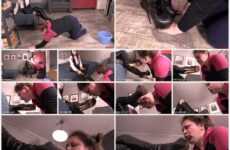 heelcm slave licking mistress feet Slaves dirty tongue. Starring Goddess Alice