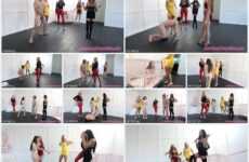American Mean Girls femdom ballbusting cbt Betty Kicks Our betas Balls