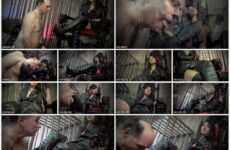 Asian Cruelty dirty foot mistress MY LEATHER BOOTS FOR BREAKFAST. Starring Goddess Angelina