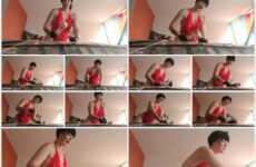Ballbuster Bastienne dominatrix kicks balls Playful Tease and Ballbusting with Magic Wand