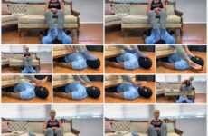 Beauties and Beatdowns foot sniffing mistress Masked Sock and Foot Worship. Starring Goddess Rapture