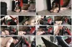 Boot Heel Worship Cbt Humiliation femdom footworship Cleaning Time. Starring Lady Katharina