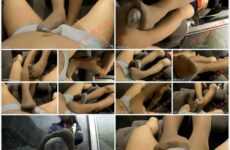 Chinese Femdom Chinese Mistress jerks off a slaves hard cock