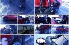 Czech Soles mistress and slave feet Public boot cleaning slave earning his pay. Starring Johana