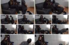 Femdom and Karate Stories female domination ballbusting Ballkicks In Black. Starring Goddess Zia Regal