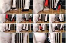 Goddess Lena mistress ballbusting slave Penis Folter Wass final